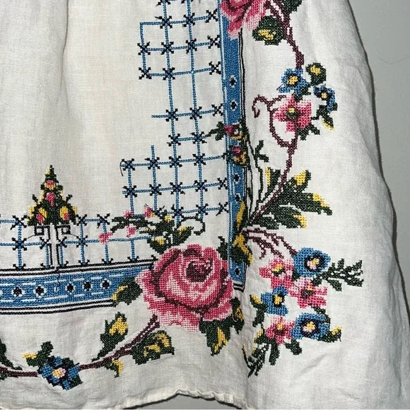 Free People Honey Pie Embroidered Tank - Picture 7 of 13